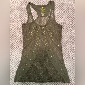 Lace tank top